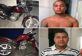 Polícia Civil prende dupla acusada de praticar assaltos em Maceió