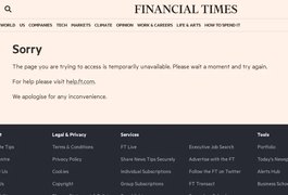 Instabilidade deixa fora do ar sites de notícias e redes sociais