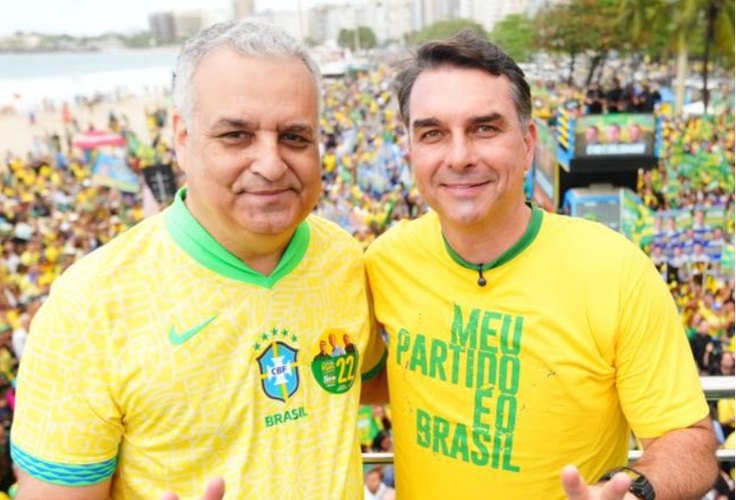 Flávio Bolsonaro e Alfredo Gaspar terão agenda de campanha em Maceió e Arapiraca nos dias 25 e 26