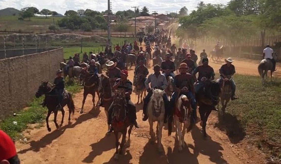 Prefeitura de Igaci não autoriza realização de tradicional cavalgada em Lagoa do Capim e organizadores apontam motivação política