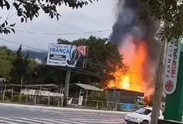 Imóvel de homem-bomba de Brasília é atingido por incêndio em SC