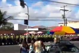Vídeo: Alunos do Curso de Formação de Praças da PM atuam no clássico CSA e CRB