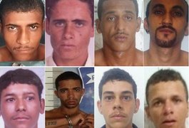 Polícia divulga fotos de criminosos que fugiram de delegacia no Sertão de AL