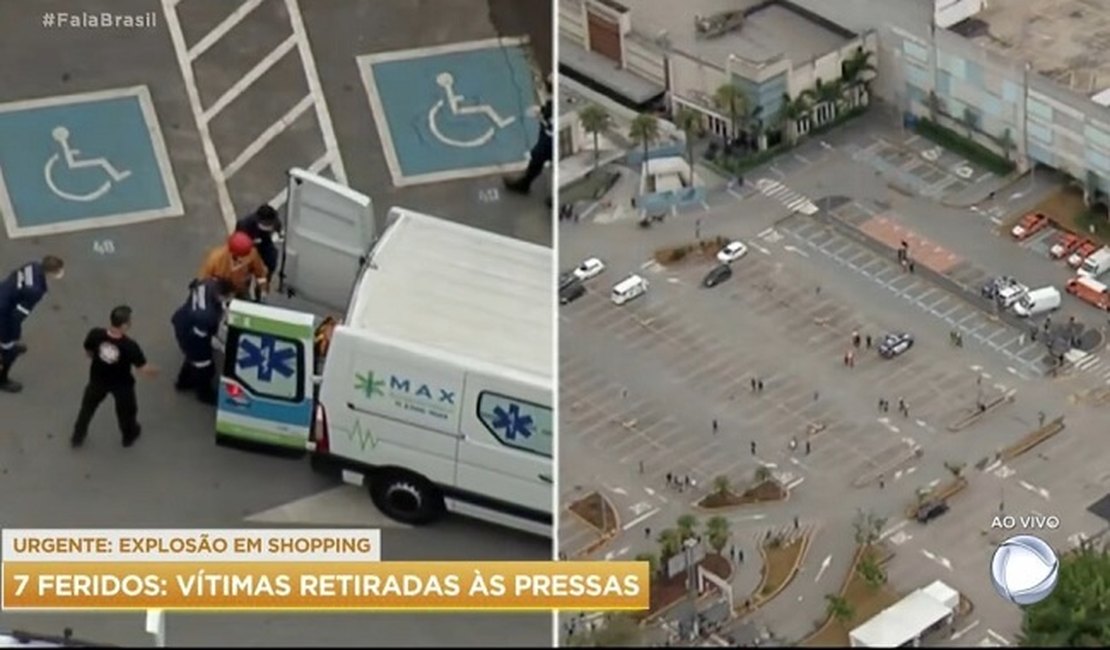 Record anuncia falsa explosão em shopping durante “Fala Brasil”