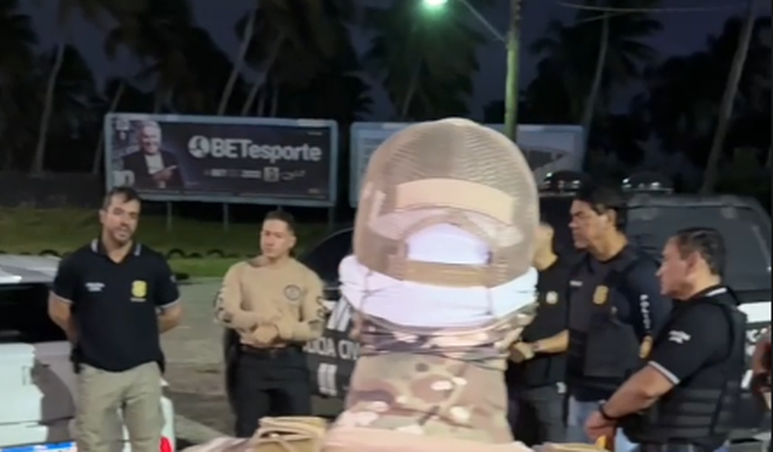 Operação contra organização criminosa 'Tropa do Urso' é deflagrada em Maceió