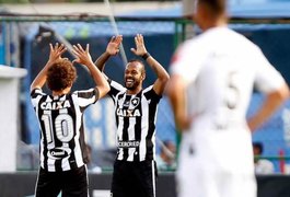 Com gol salvador, Botafogo vence o Atlético-MG e entra no G6
