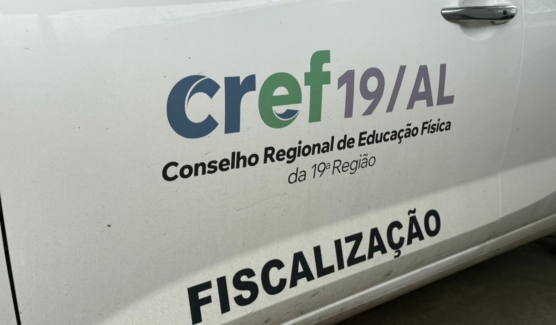 Fiscalização em 11 cidades de AL autua estabelecimentos e identifica pessoas atuando ilegalmente como profissionais de Educação Física
