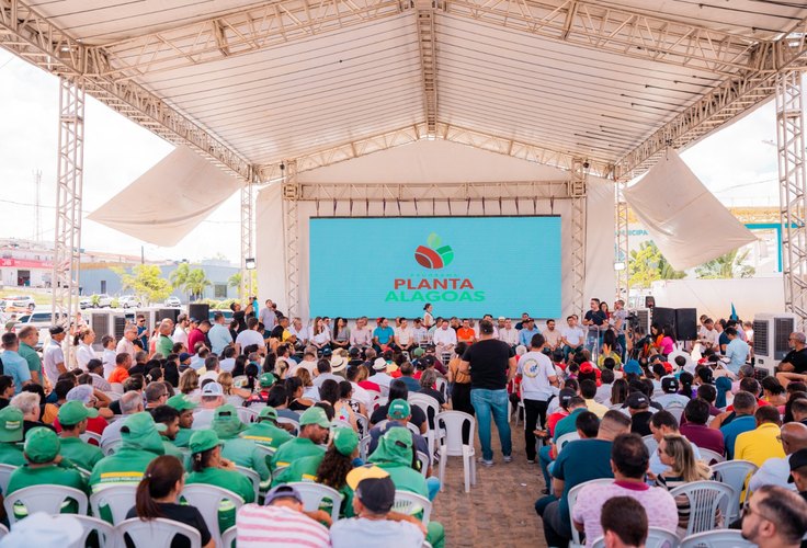 Governador lança Programa Planta Alagoas com incentivo para 70 mil agricultores