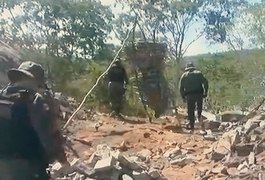 Polícia flagra situação de trabalho escravo e encontra pedreira ilegal em Traipu