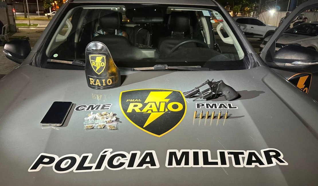 Armas são apreendidas pela PM durante verificações de denúncias em Maceió
