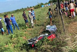 Ao retornar de festa, motoclista perde controle de moto e morre em acidente na zona rural de Feira Grande