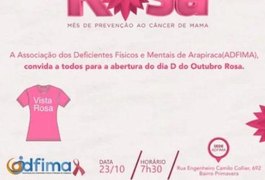 Adfima comemora Outubro Rosa com ações de saúde e acolhimento