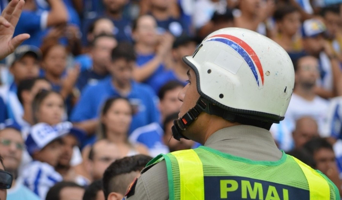 PM define esquema de segurança para clássico entre CSA e CRB no Rei Pelé