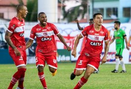 De virada, CRB vence o Coruripe por 2x1 e fica próximo da final do Alagoano