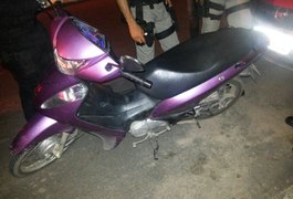 Radiopatrulha recupera motocicleta roubada em Arapiraca