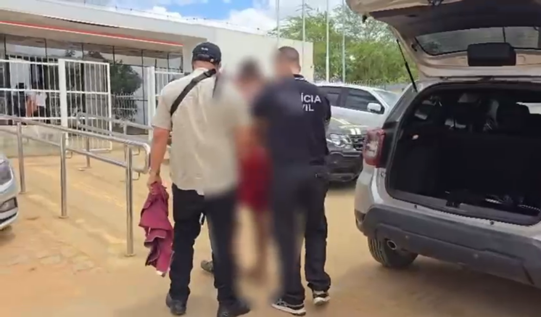 Polícia Civil cumpre mandados e prende suspeito de tráfico na zona rural de Palmeira dos Índios