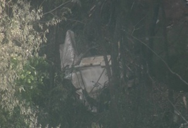 Avião de pequeno porte cai na Serra da Cantareira em SP