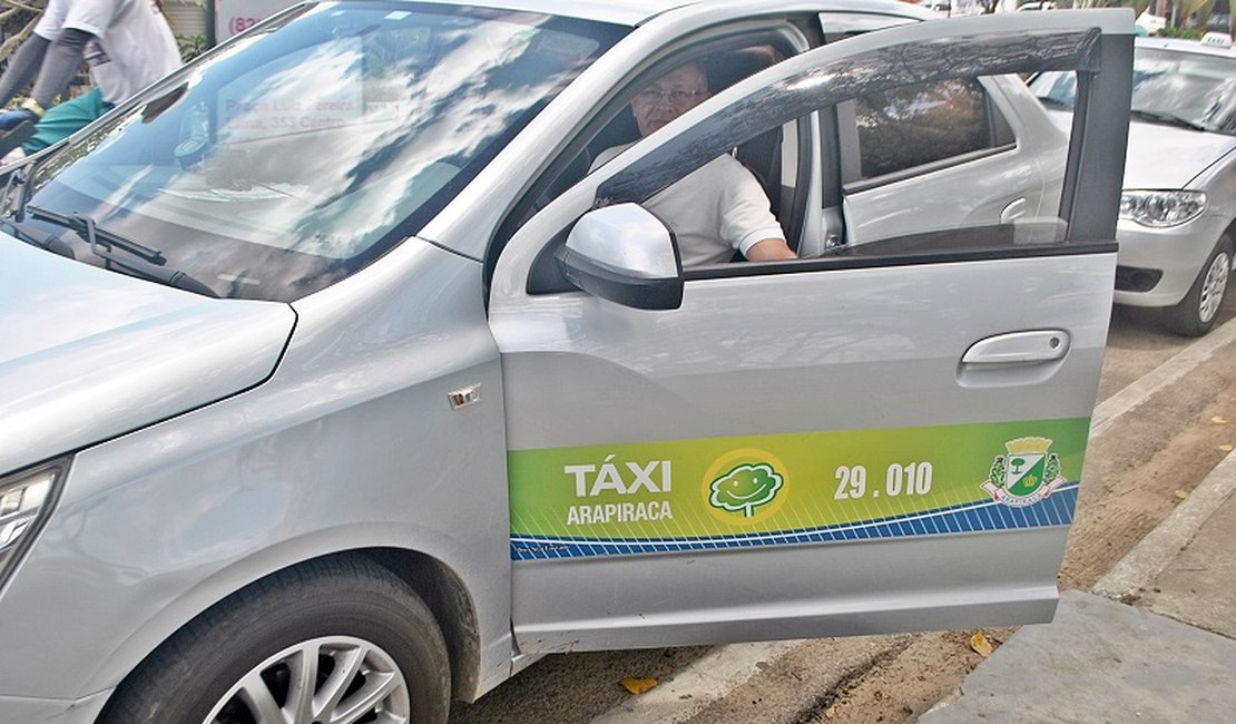 Tarifa de táxi de Arapiraca será alterada a partir de segunda-feira