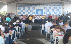 Prefeito Leandro Silva comemora inauguração da ligação estratégica entre a BR 101 e a AL 220, em Junqueiro