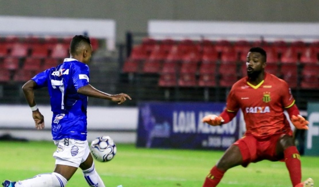 CSA vence Sampaio Corrêa e vai para vice-liderança na série B do Brasileirão