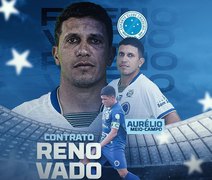 Cruzeiro de Arapiraca anuncia renovação de contrato com o meia Aurélio