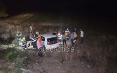 Acidente na zona rural de Lagoa da Canoa