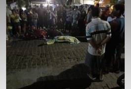 Mototaxista é assassinado a tiros no Centro de Palmeira dos Índios