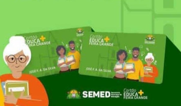 Cerimônia de entrega do Cartão Educa + Feira Grande ocorre nesta qunta-feira, 06