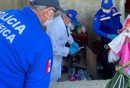 Polícia Científica divulga imagens da perícia feita na casa da família de Ana Beatriz
