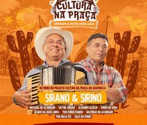 Sirano & Sirino comandam retorno do “Cultura na Praça” em Arapiraca ao lado de grandes nomes da música nordestina