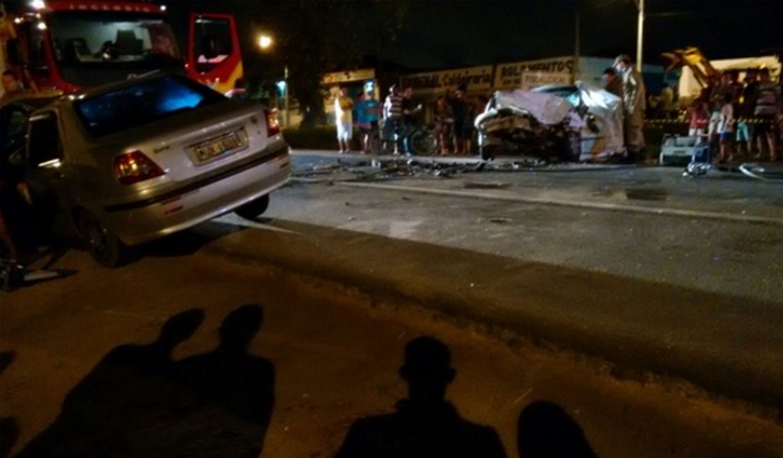 Acidente na BR-316, em Maceió, deixa um morto e dois feridos