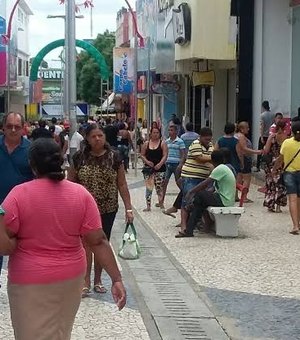 Instituto estima prejuízo de R$ 434,7 milhões com feriados de 2023 no Comércio em Alagoas