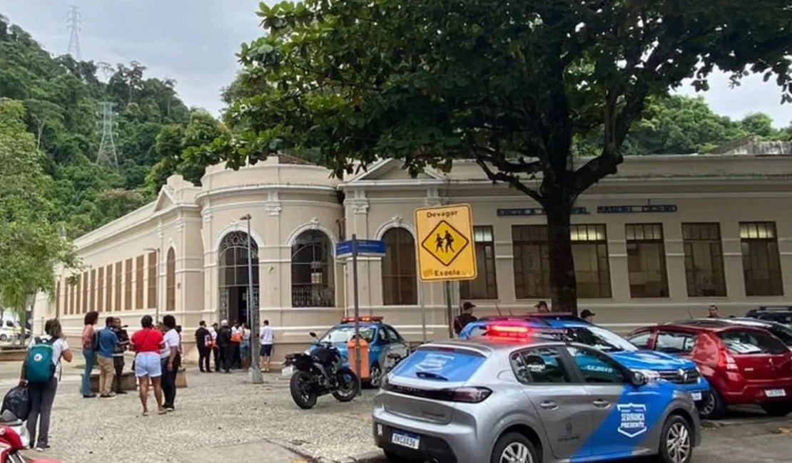 Menor é apreendido ao tentar esfaquear colegas em escola na Gávea, no Rio de Janeiro