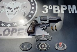 Homem é detido por posse ilegal de arma de fogo, em Arapiraca