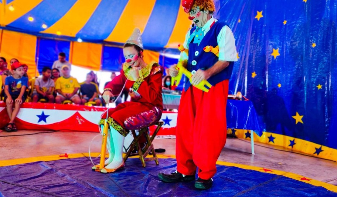 Arapiraca comemora 11 anos da Escola de Circo com palhaceata, oficinas e espetáculos