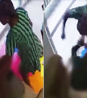 Vídeo mostra ex-patroa agredindo babá em Salvador; vítima pulou do 3° andar