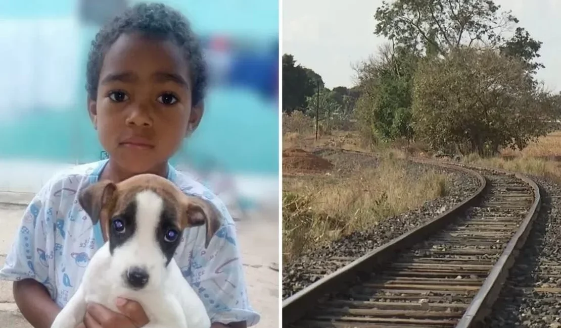 Menino de 7 anos tem pernas amputadas após ser atropelado por trem