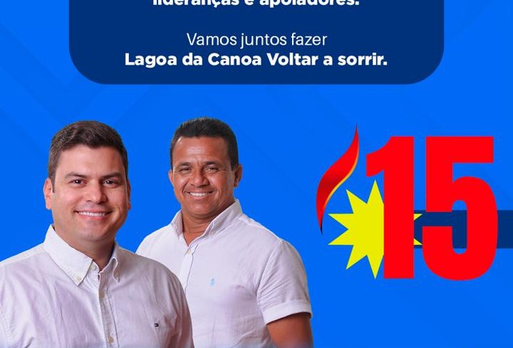 Jairzinho Lira, pré-candidato a prefeito de Lagoa da Canoa, anuncia Convenção Municipal do MDB para o dia 28