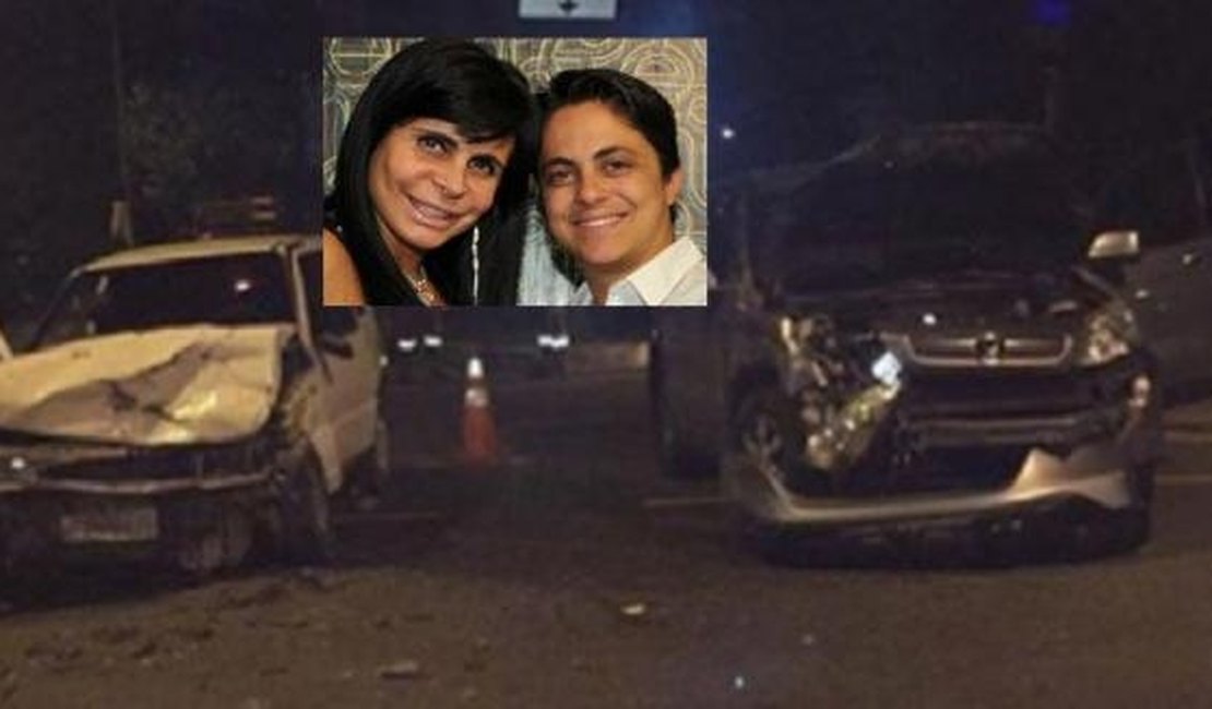 Thammy Miranda sofre grave acidente após carro ser atingido por bandidos em fuga