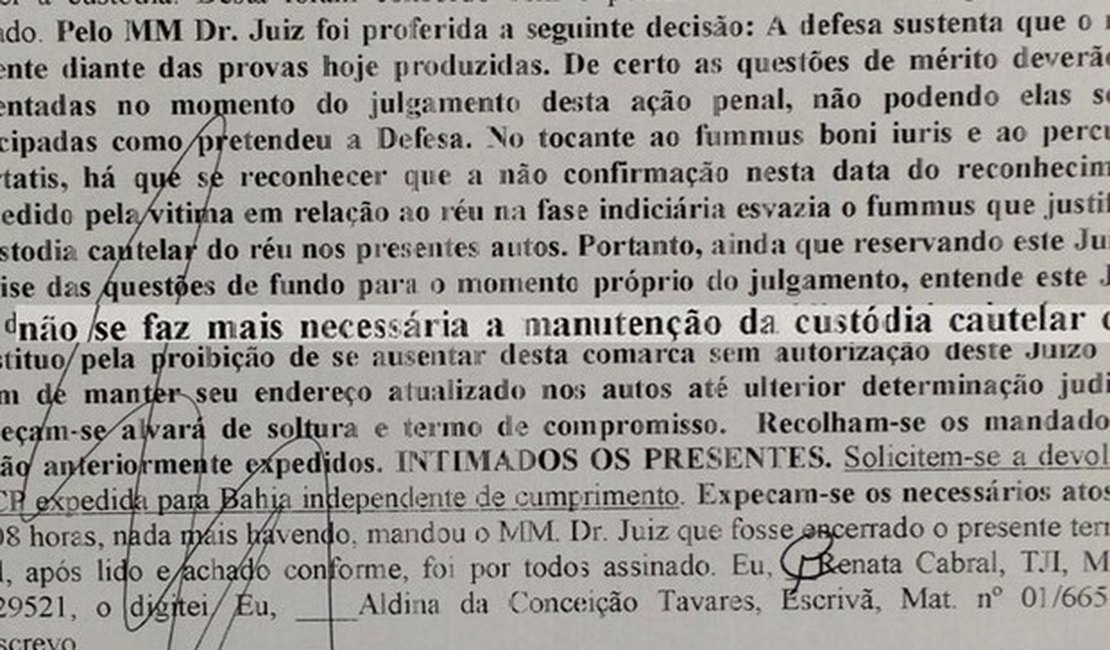 Ex-jogador do ASA, Sylvestre, responderá em liberdade; outro jovem assumiu crime