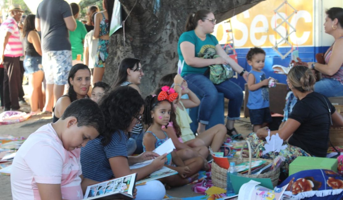 Fliara aproxima pequenos leitores da literatura infantil em Arapiraca