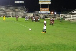 Jogo entre ASA e Jacuipense termina em empate de 1, em Arapiraca