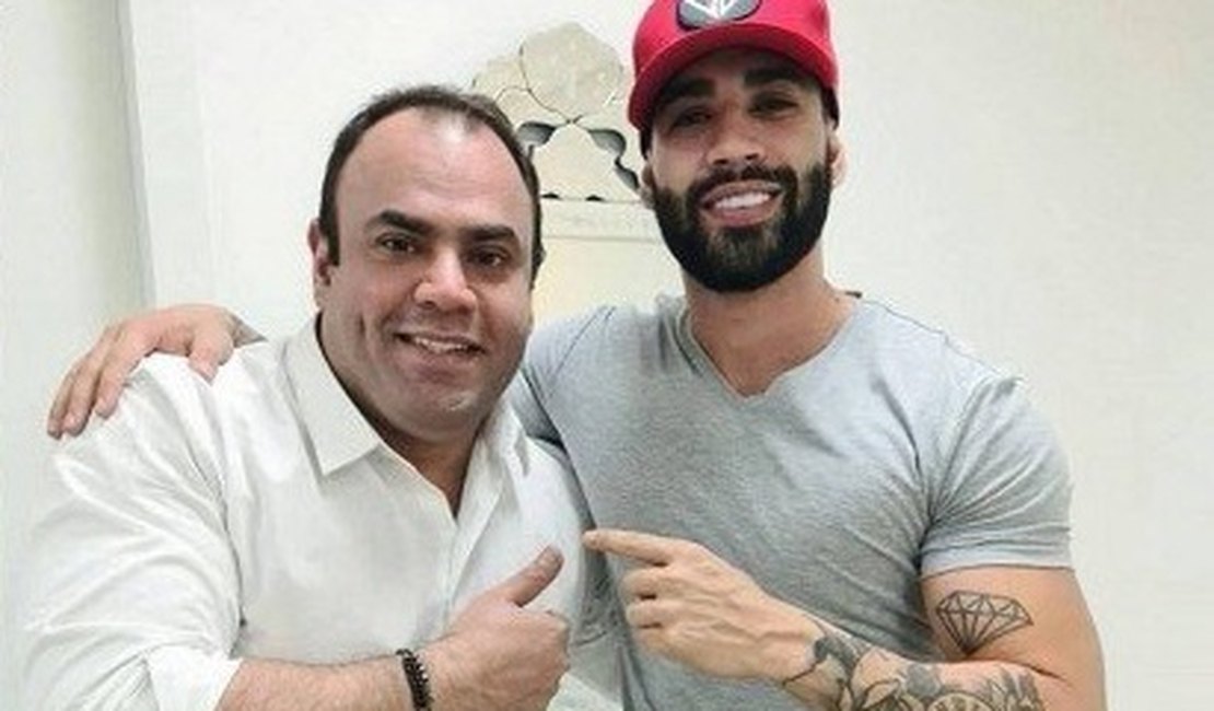 Após perder peso com a separação, Gusttavo Lima contrata equipe para cuidar do corpo