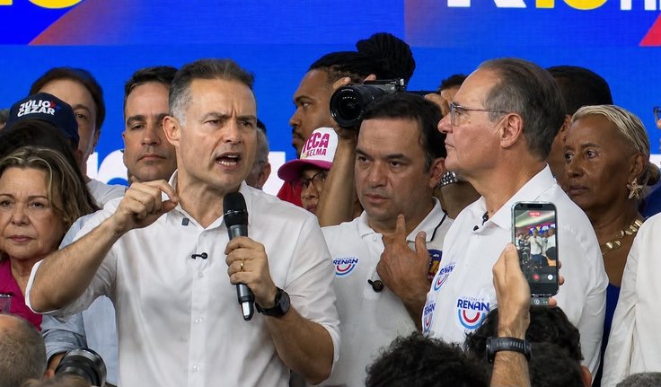 'Essa campanha será a campanha da confiança contra a dúvida', afirma Renan Filho em convenção do MDB