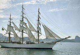 Navio-Veleiro 'Cisne Branco' realiza visitação pública neste final de semana, em Maceió