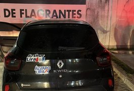 PRF prende homem com carro clonado na BR-316, em Santa Luzia do Norte