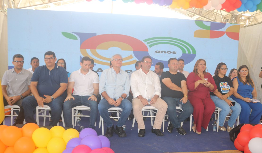 VÍDEO: Prefeitura entrega modernização de escola em tempo integral na comunidade Mangabeiras, em Arapiraca