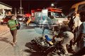 Homem fica ferido em colisão entre caminhão baú e motocicleta, na AL 115, em Arapiraca