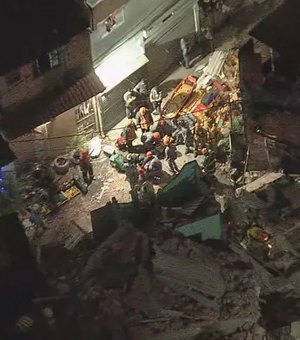 Desabamento de sobrado deixa uma pessoa morta na Zona Sul de São Paulo