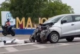 Grave acidente envolve carro e caminhão no Sertão alagoano